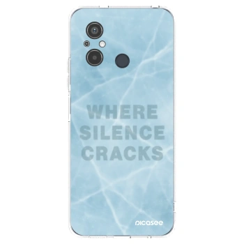 Picasee silikonový průhledný obal pro Xiaomi Redmi 12C - SILENCE