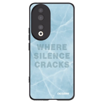 Picasee silikonový černý obal pro Honor 90 5G - SILENCE
