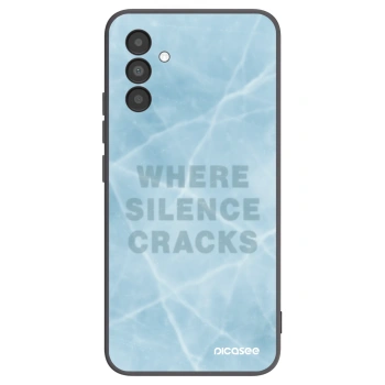 Picasee silikonový černý obal pro Samsung Galaxy A04s A047F - SILENCE