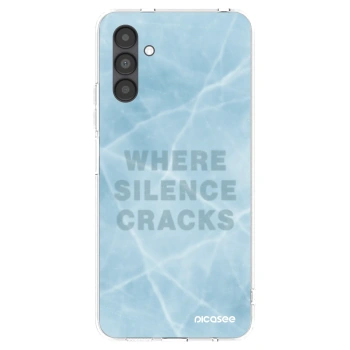 Picasee silikonový průhledný obal pro Samsung Galaxy A04s A047F - SILENCE