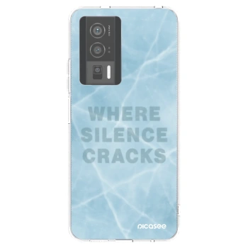 Picasee silikonový průhledný obal pro Xiaomi Poco F5 Pro 5G - SILENCE