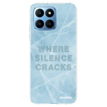 Picasee silikonový průhledný obal pro Honor 70 Lite - SILENCE