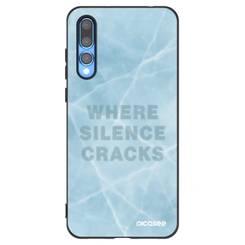 Picasee silikonový černý obal pro Huawei P20 Pro - SILENCE