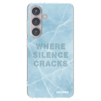 Picasee silikonový průhledný obal pro Samsung Galaxy S24 S921B 5G - SILENCE