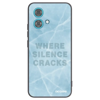 Picasee silikonový černý obal pro Motorola Edge 40 Neo - SILENCE
