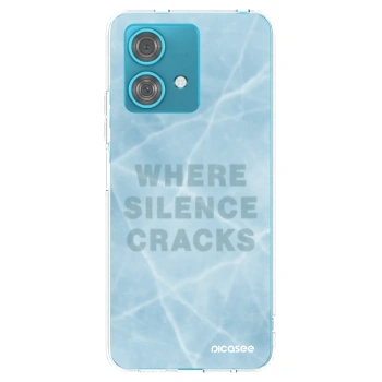 Picasee silikonový průhledný obal pro Motorola Edge 40 Neo - SILENCE