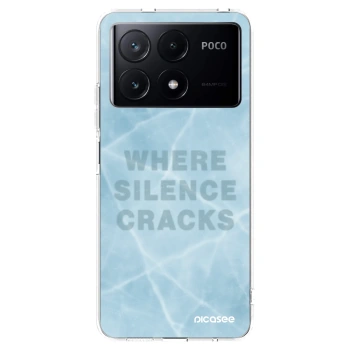Picasee silikonový průhledný obal pro Xiaomi Poco X6 Pro - SILENCE
