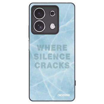 Picasee silikonový černý obal pro Xiaomi Redmi Note 13 4G - SILENCE