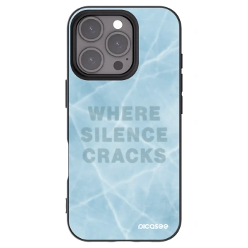 Picasee silikonový černý obal pro Apple iPhone 16 Pro - SILENCE