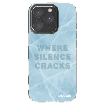 Picasee silikonový průhledný obal pro Apple iPhone 16 Pro - SILENCE