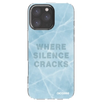 Picasee silikonový průhledný obal pro Apple iPhone 16 Pro Max - SILENCE