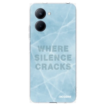 Picasee silikonový průhledný obal pro Realme C33 (2023) - SILENCE