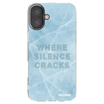 Picasee silikonový průhledný obal pro Apple iPhone 16 Plus - SILENCE