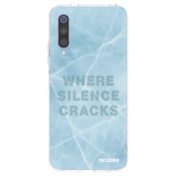 Picasee silikonový průhledný obal pro Xiaomi Mi 9 - SILENCE