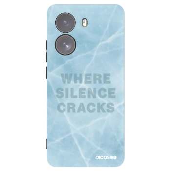 Picasee silikonový černý obal pro Xiaomi Poco X7 - SILENCE