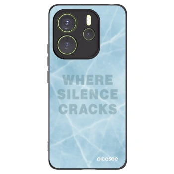 Picasee silikonový černý obal pro Xiaomi Redmi Note 14 4G - SILENCE