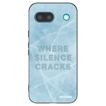 Picasee silikonový černý obal pro Google Pixel 8a - SILENCE