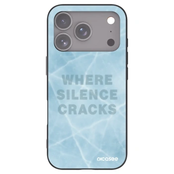 Picasee silikonový černý obal pro Apple iPhone 17 Pro - SILENCE