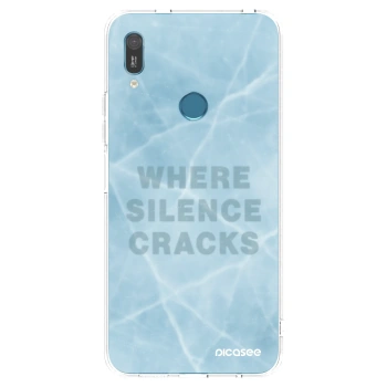 Picasee silikonový průhledný obal pro Huawei Y6 2019 - SILENCE