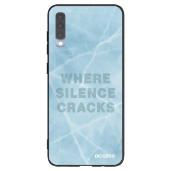 Picasee silikonový černý obal pro Samsung Galaxy A70 A705F - SILENCE