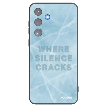 Picasee silikonový černý obal pro Samsung Galaxy S25 FE 5G - SILENCE