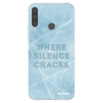 Picasee silikonový průhledný obal pro Huawei P40 Lite E - SILENCE