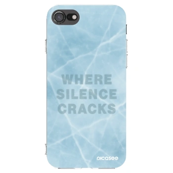 Picasee silikonový průhledný obal pro Apple iPhone SE 2020 - SILENCE