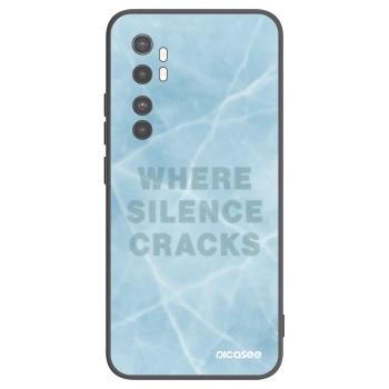 Picasee silikonový černý obal pro Xiaomi Mi Note 10 Lite - SILENCE