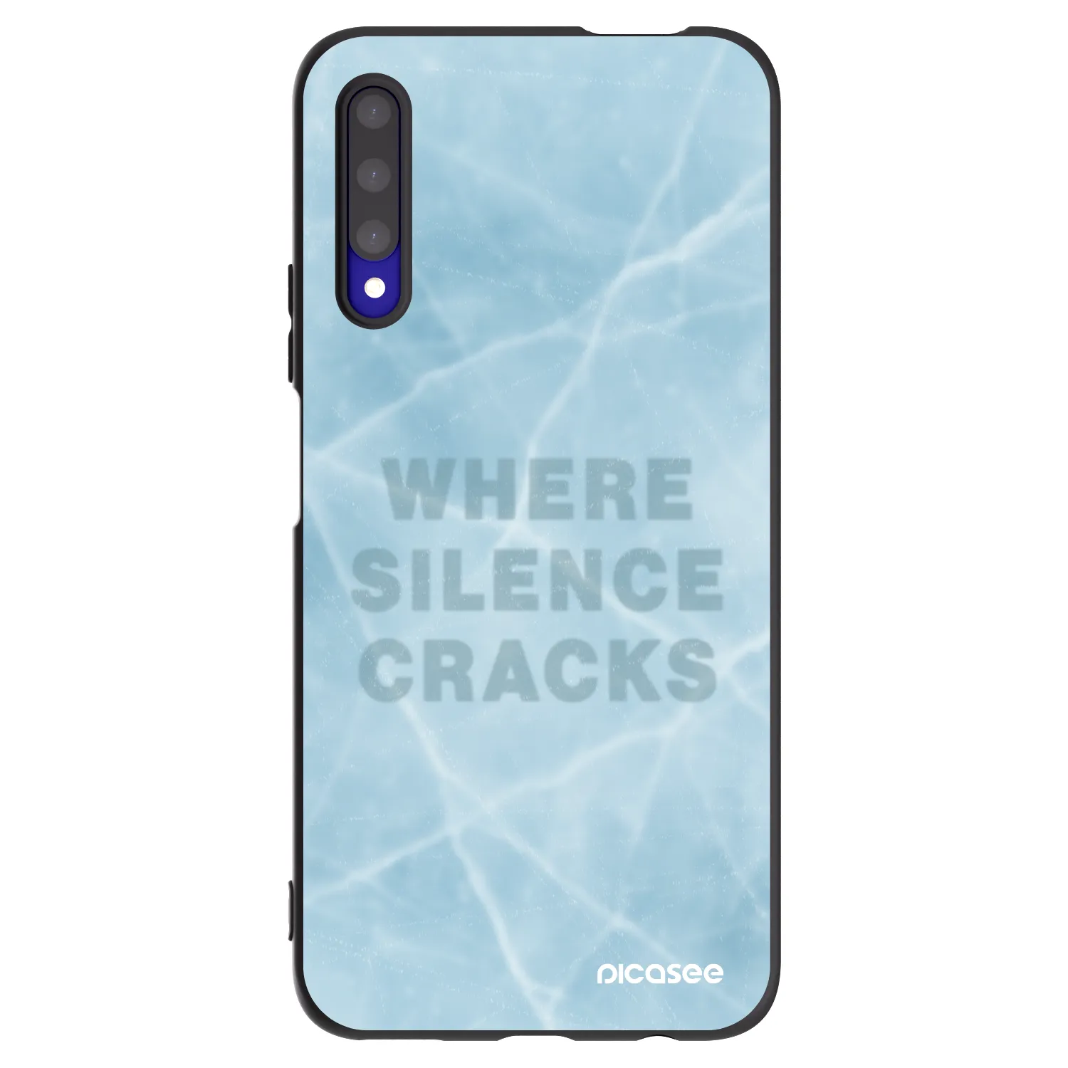 Picasee silikonový černý obal pro Honor 9X Pro - SILENCE