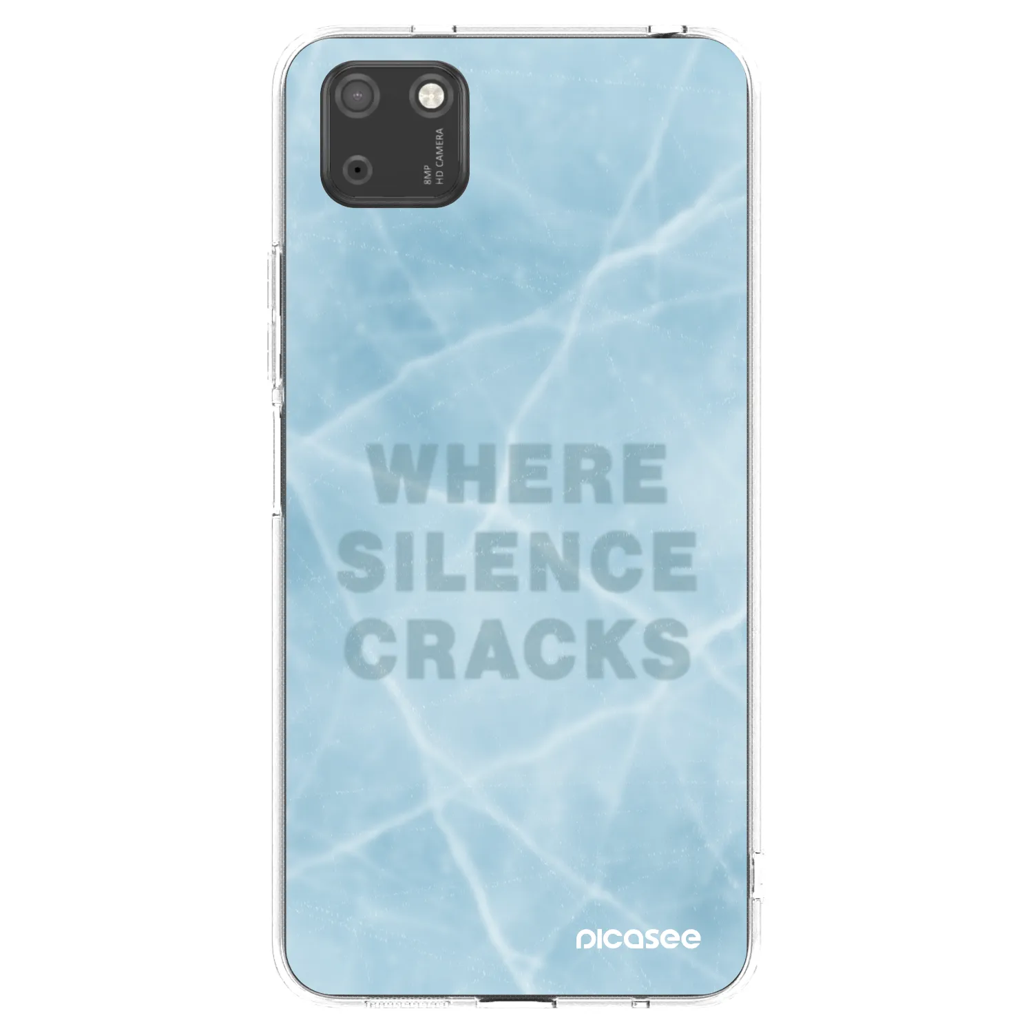 Picasee silikonový průhledný obal pro Huawei Y5P - SILENCE