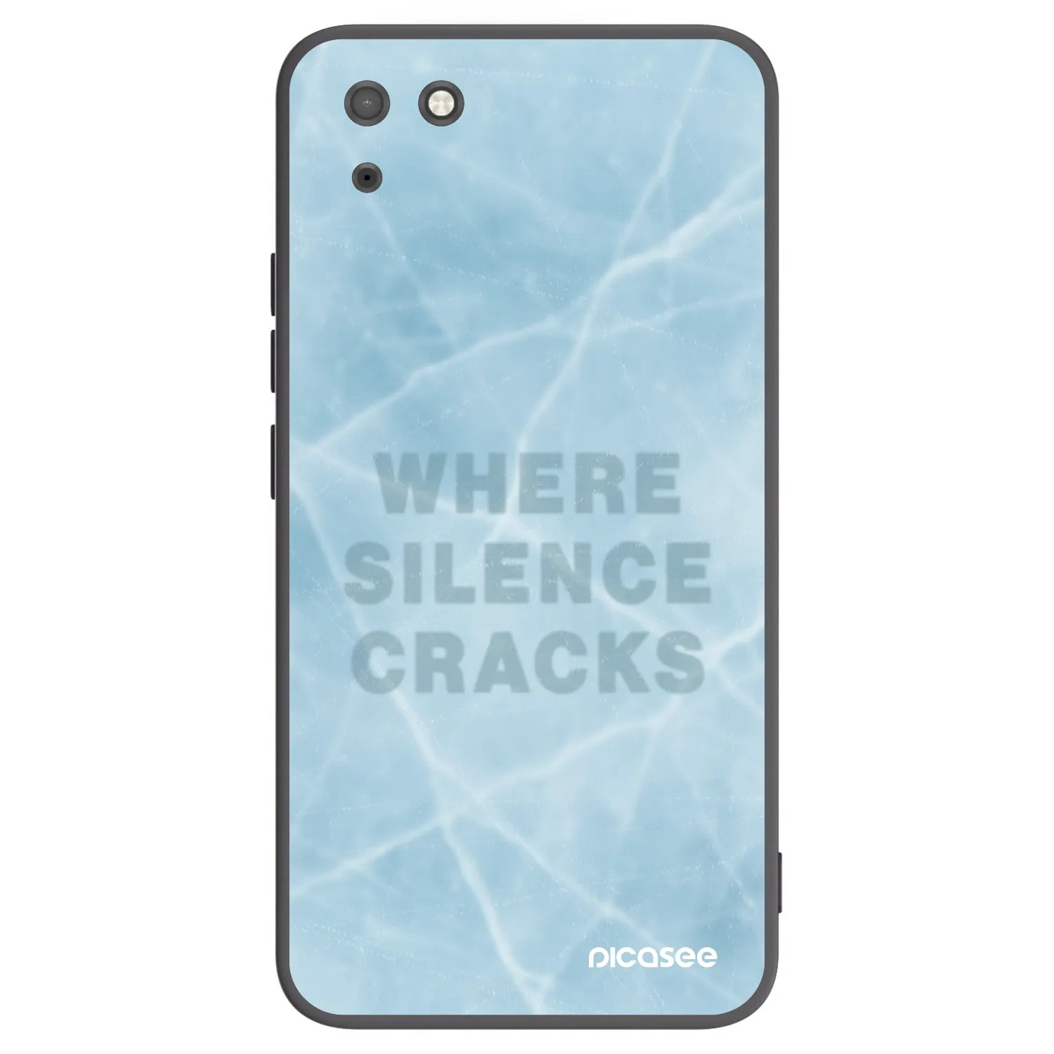 Picasee silikonový černý obal pro Huawei Y5P - SILENCE