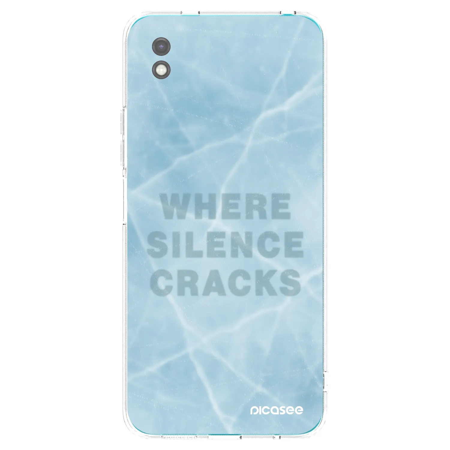 Picasee silikonový černý obal pro Xiaomi Redmi 9A - SILENCE