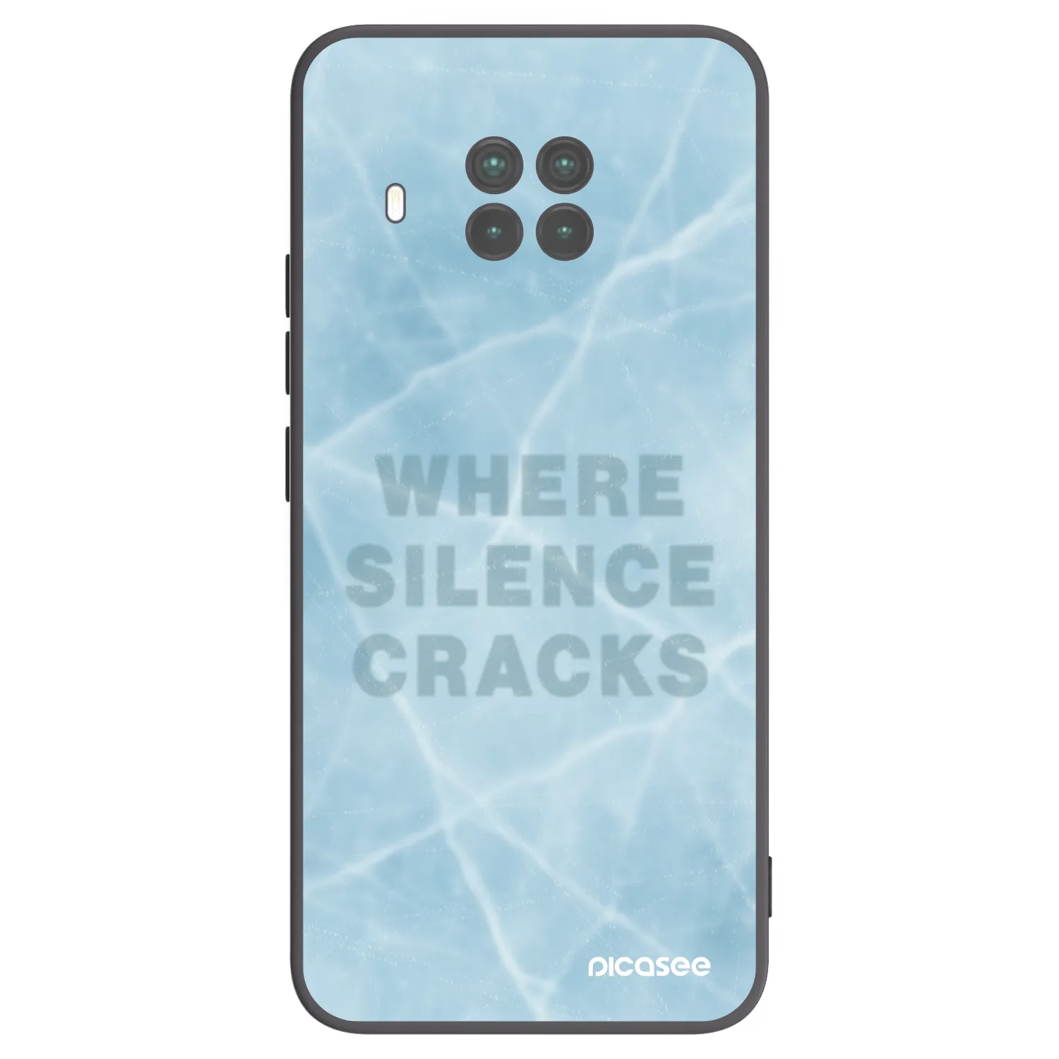 Picasee silikonový černý obal pro Xiaomi Mi 10T Lite - SILENCE