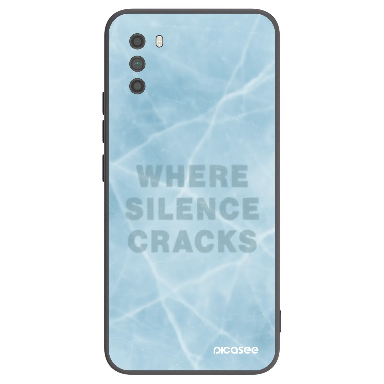 Picasee silikonový černý obal pro Xiaomi Poco M3 - SILENCE