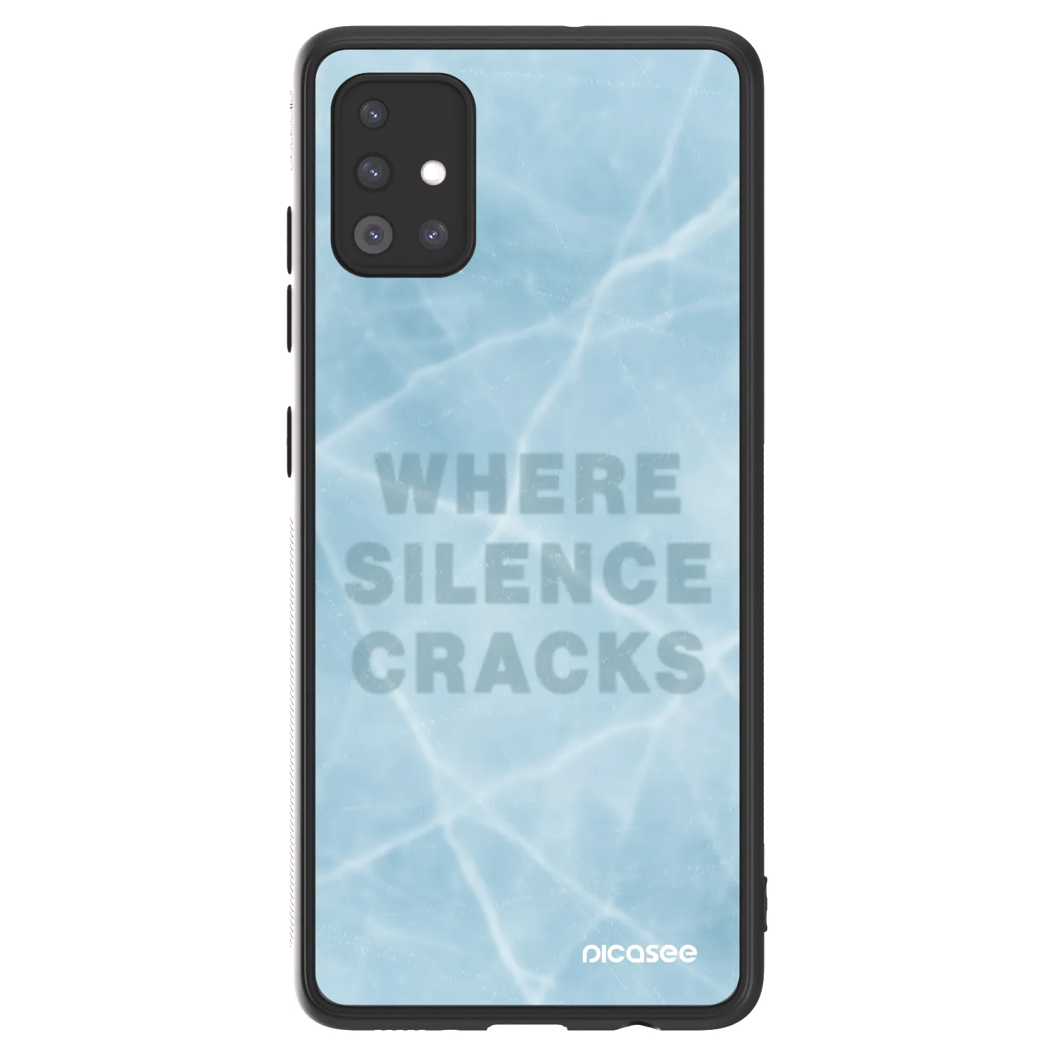Picasee ULTIMATE CASE pro Samsung Galaxy A51 A515F - SILENCE