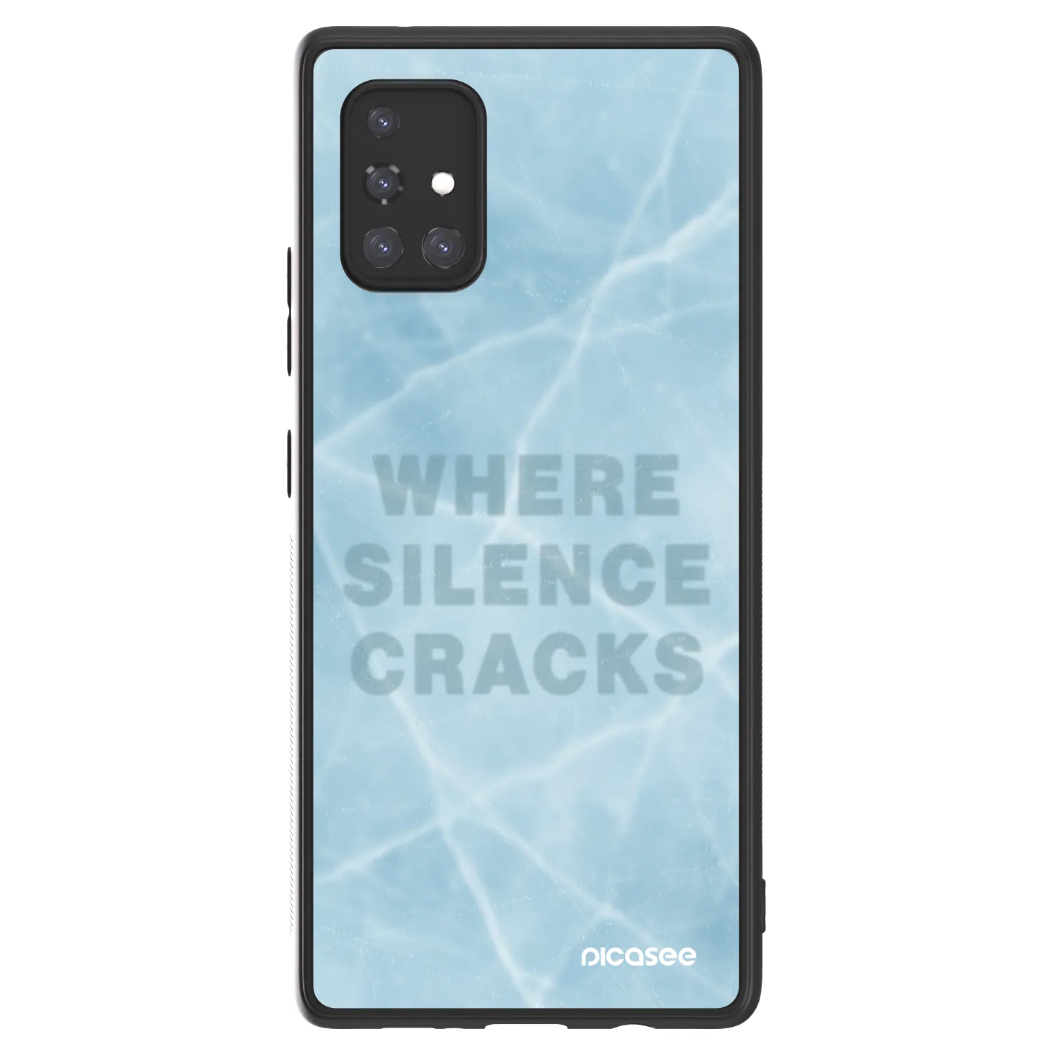 Picasee ULTIMATE CASE pro Samsung Galaxy A71 A715F - SILENCE