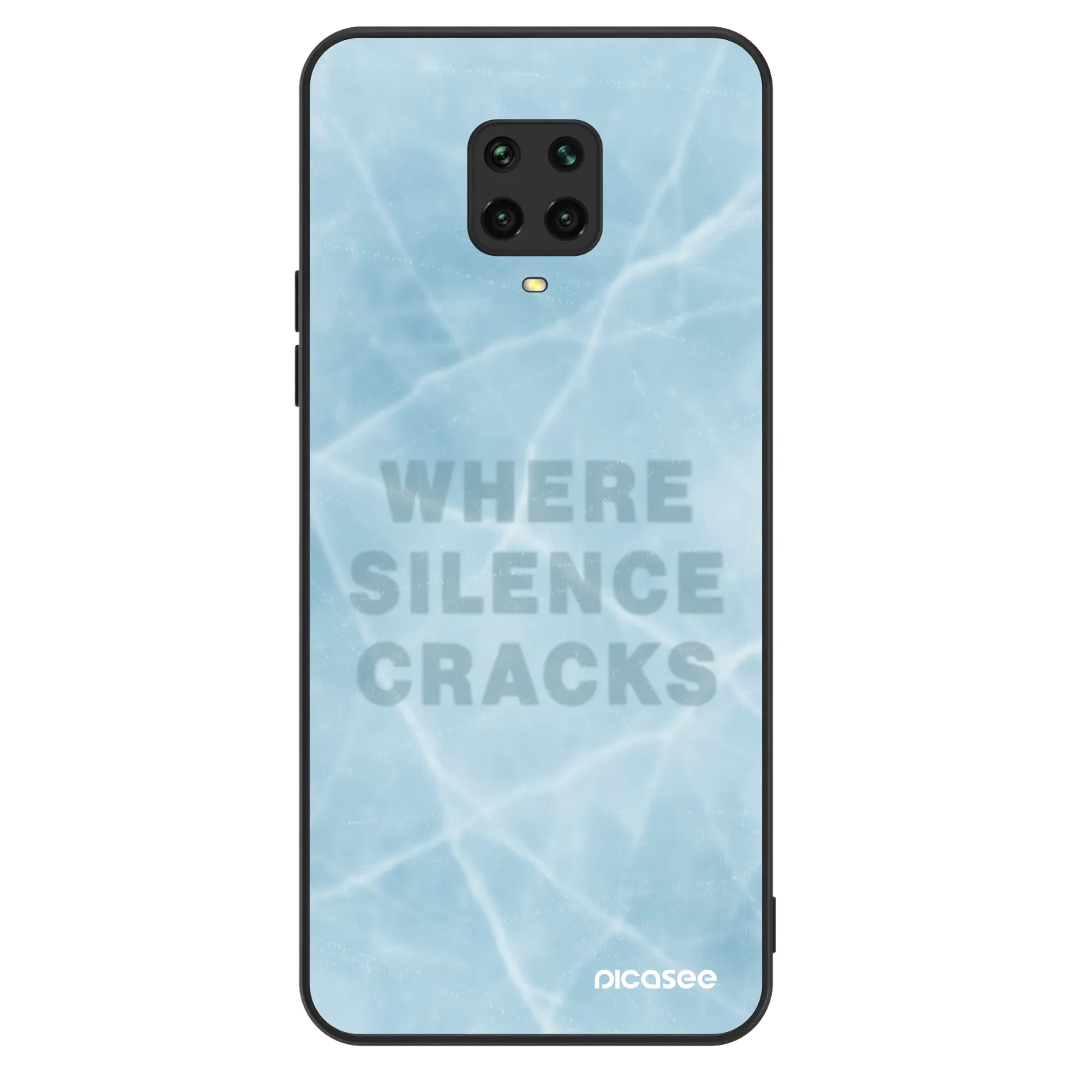 Picasee ULTIMATE CASE pro Xiaomi Redmi Note 9S - SILENCE