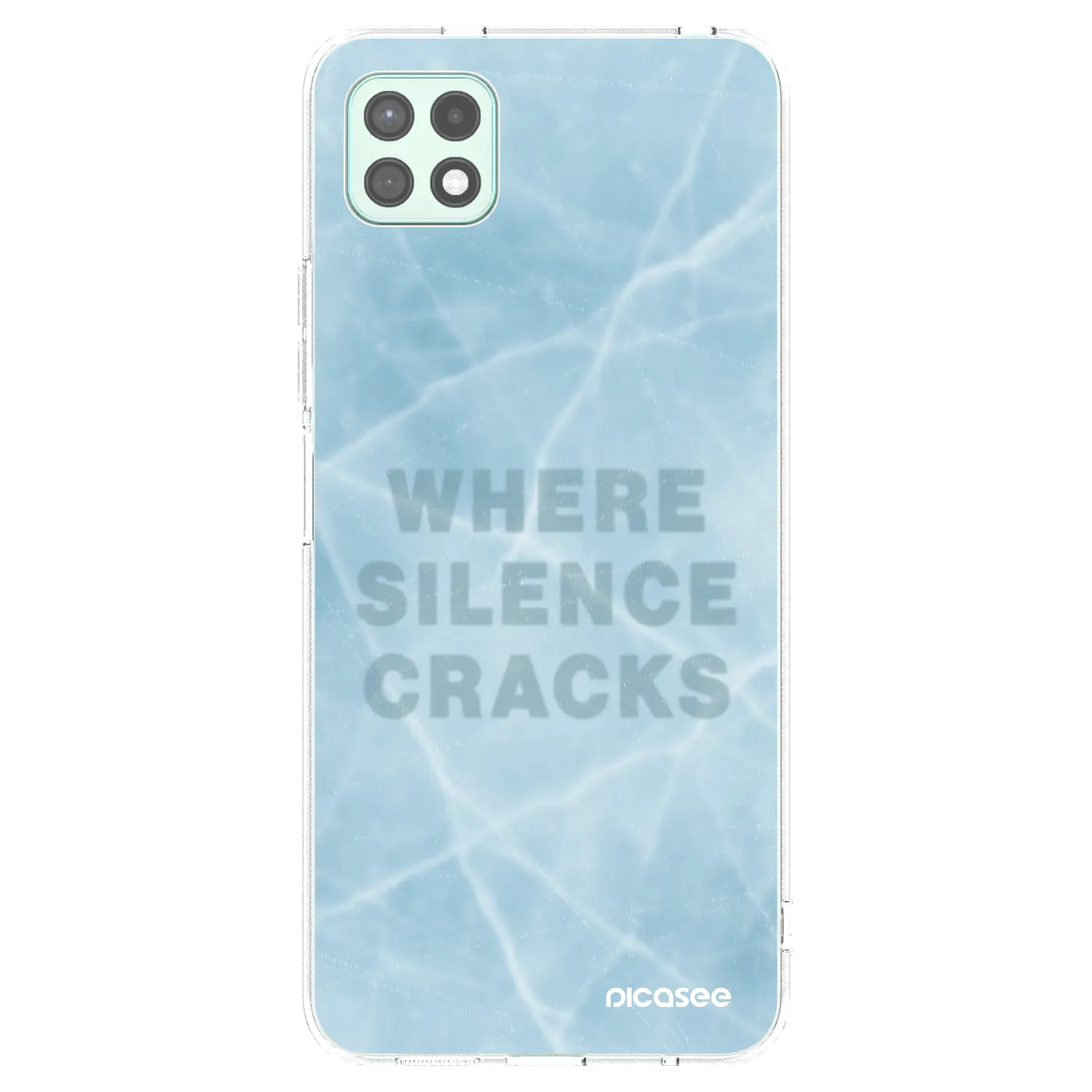 Picasee silikonový průhledný obal pro Samsung Galaxy A22 A226B 5G - SILENCE