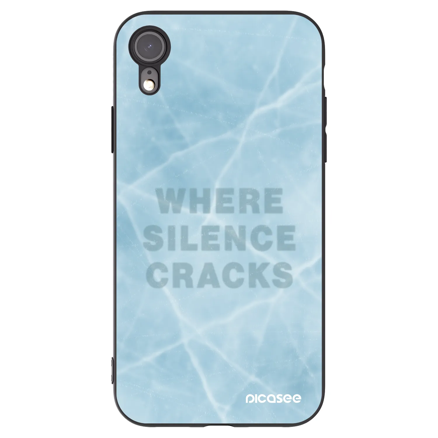 Picasee silikonový černý obal pro Apple iPhone 6 Plus/6S Plus - SILENCE