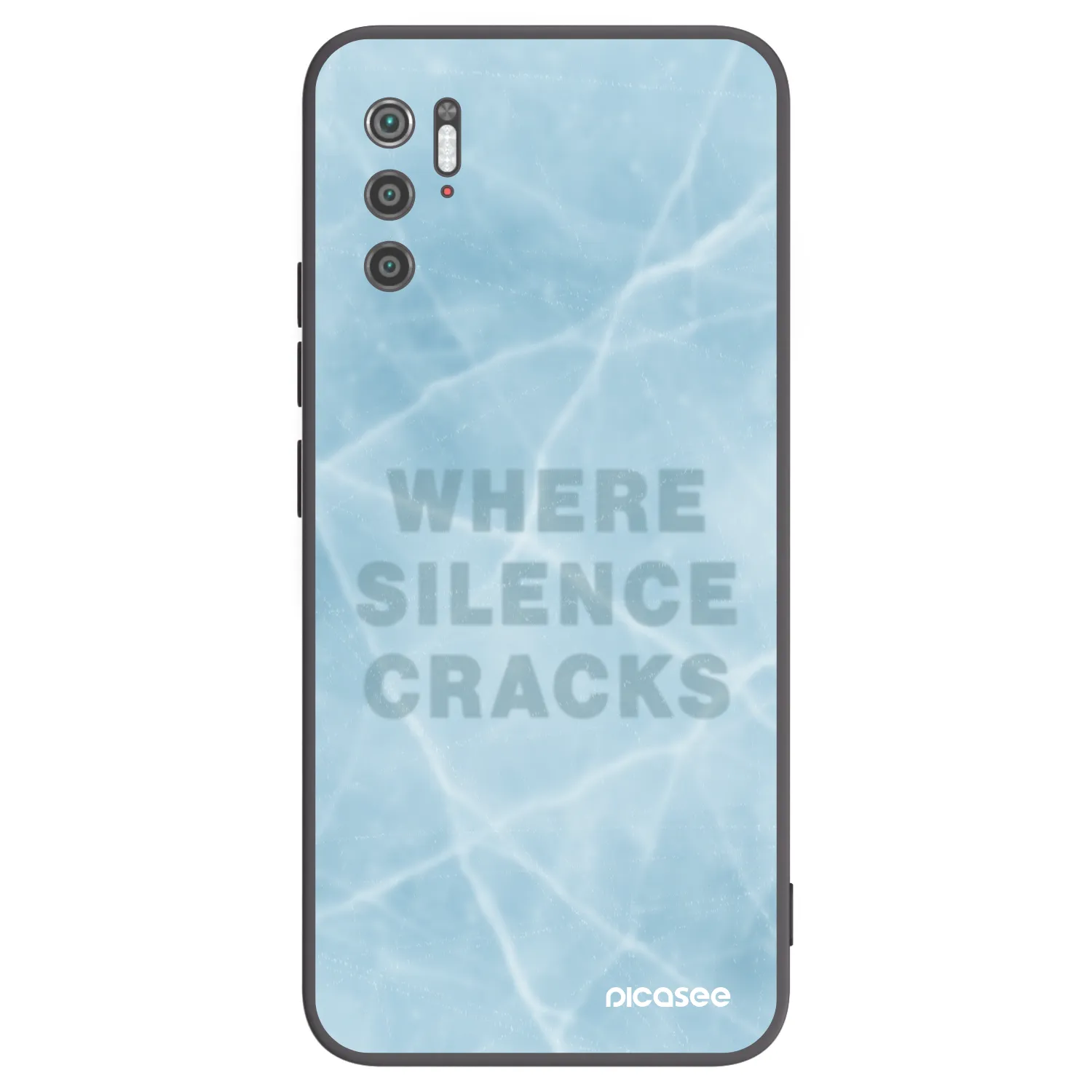 Picasee silikonový černý obal pro Xiaomi Poco M3 Pro 5G - SILENCE