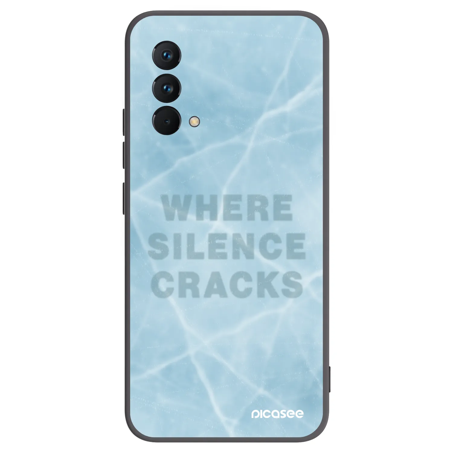 Picasee silikonový černý obal pro Realme GT Master Edition 5G - SILENCE