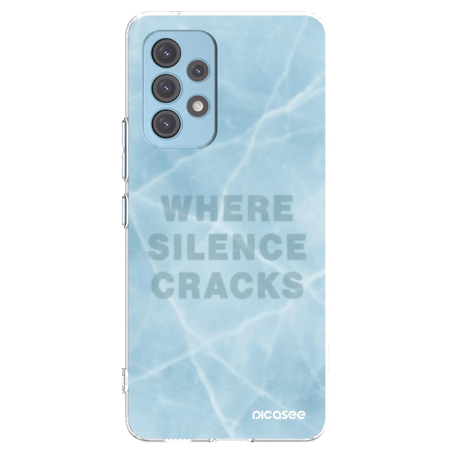 Picasee silikonový průhledný obal pro Samsung Galaxy A53 5G A536 - SILENCE