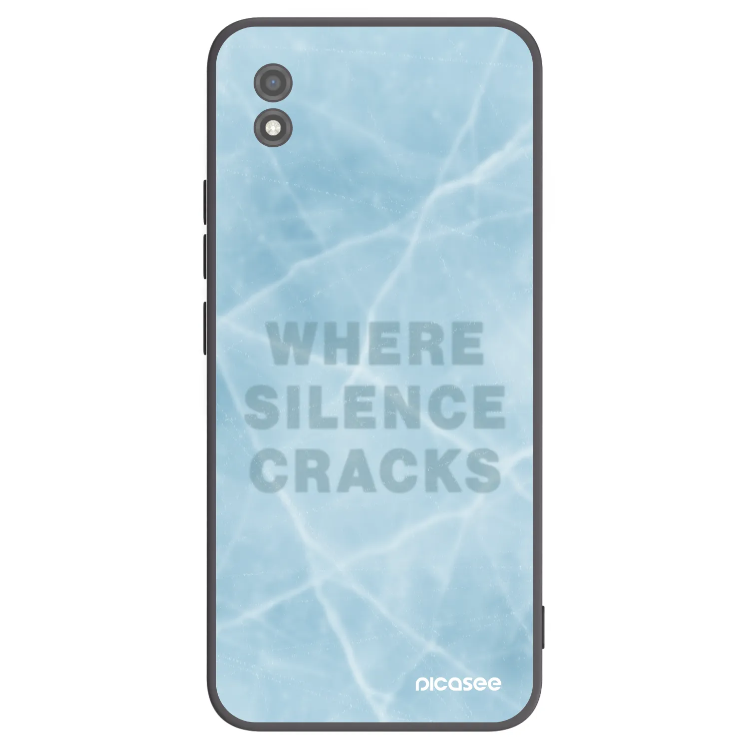 Picasee silikonový černý obal pro Realme C11 (2021) - SILENCE