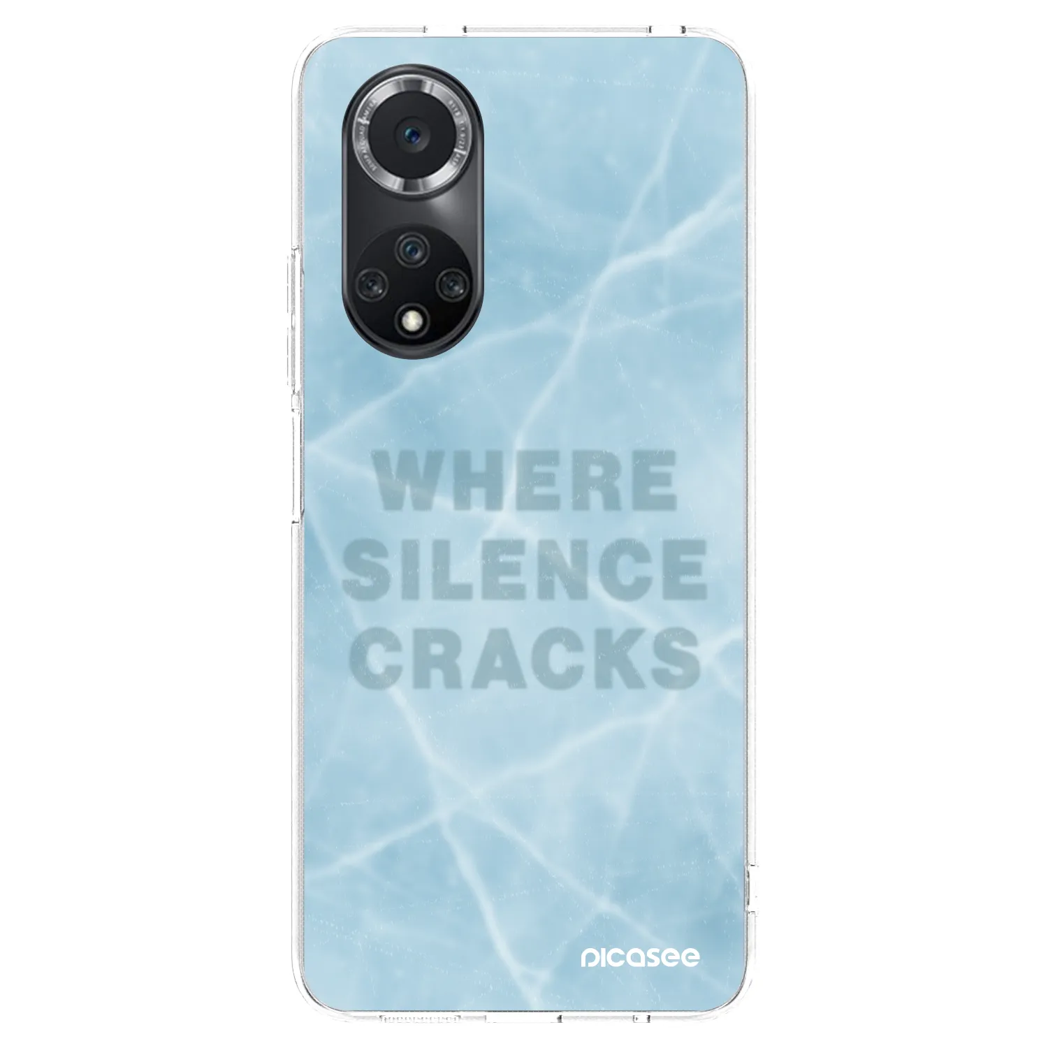 Picasee silikonový průhledný obal pro Huawei Nova 9 SE - SILENCE