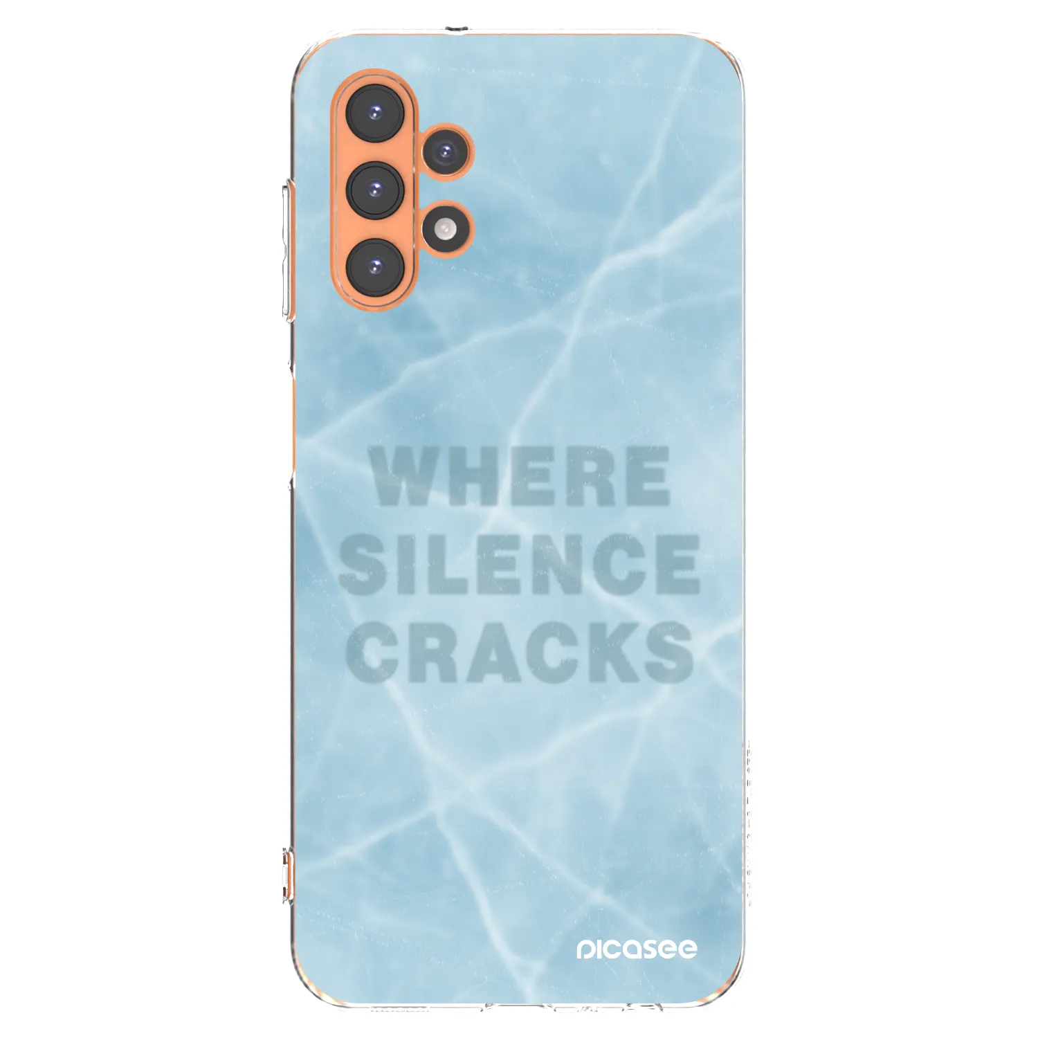 Picasee silikonový průhledný obal pro Samsung Galaxy A13 4G A135 - SILENCE