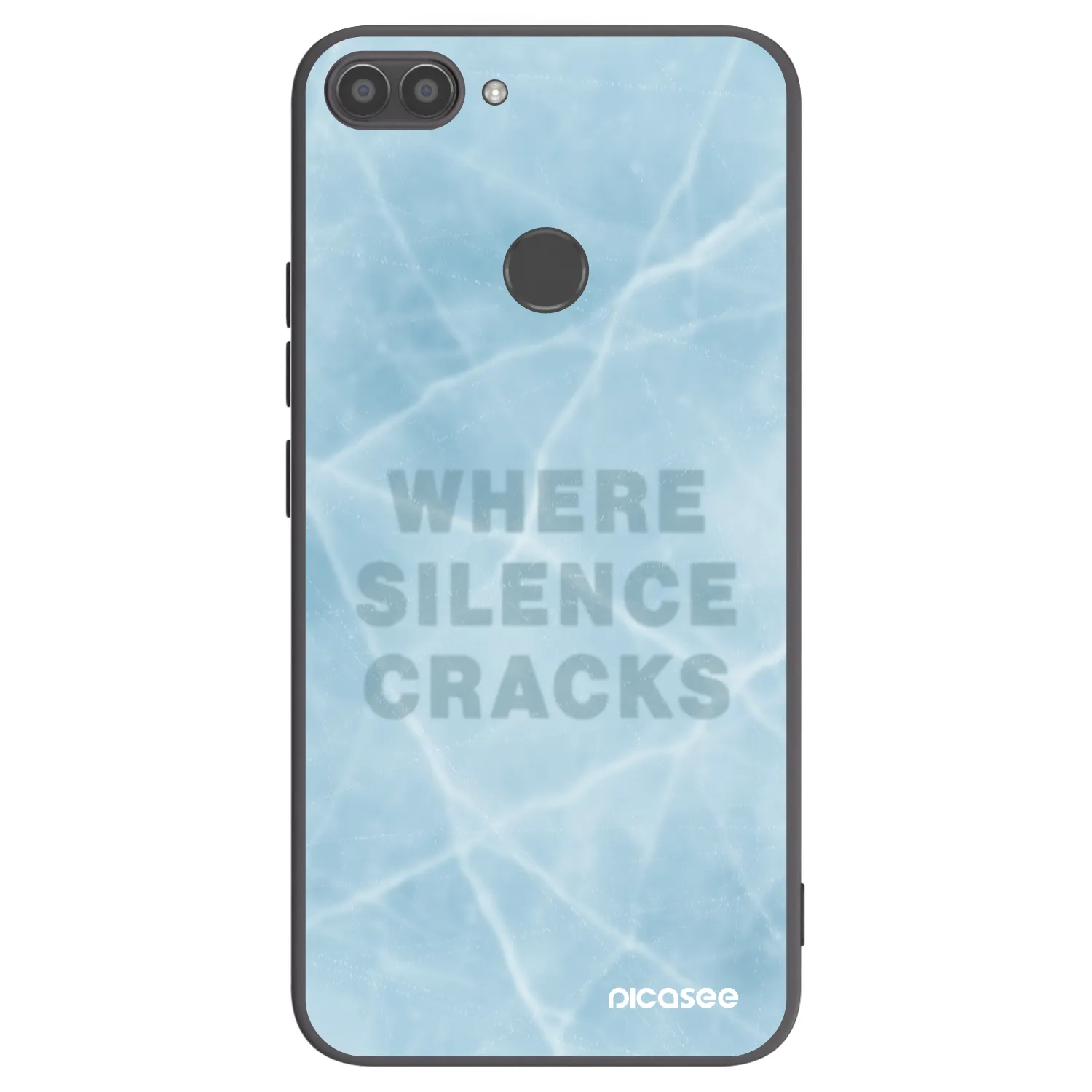 Picasee silikonový černý obal pro Huawei P Smart - SILENCE