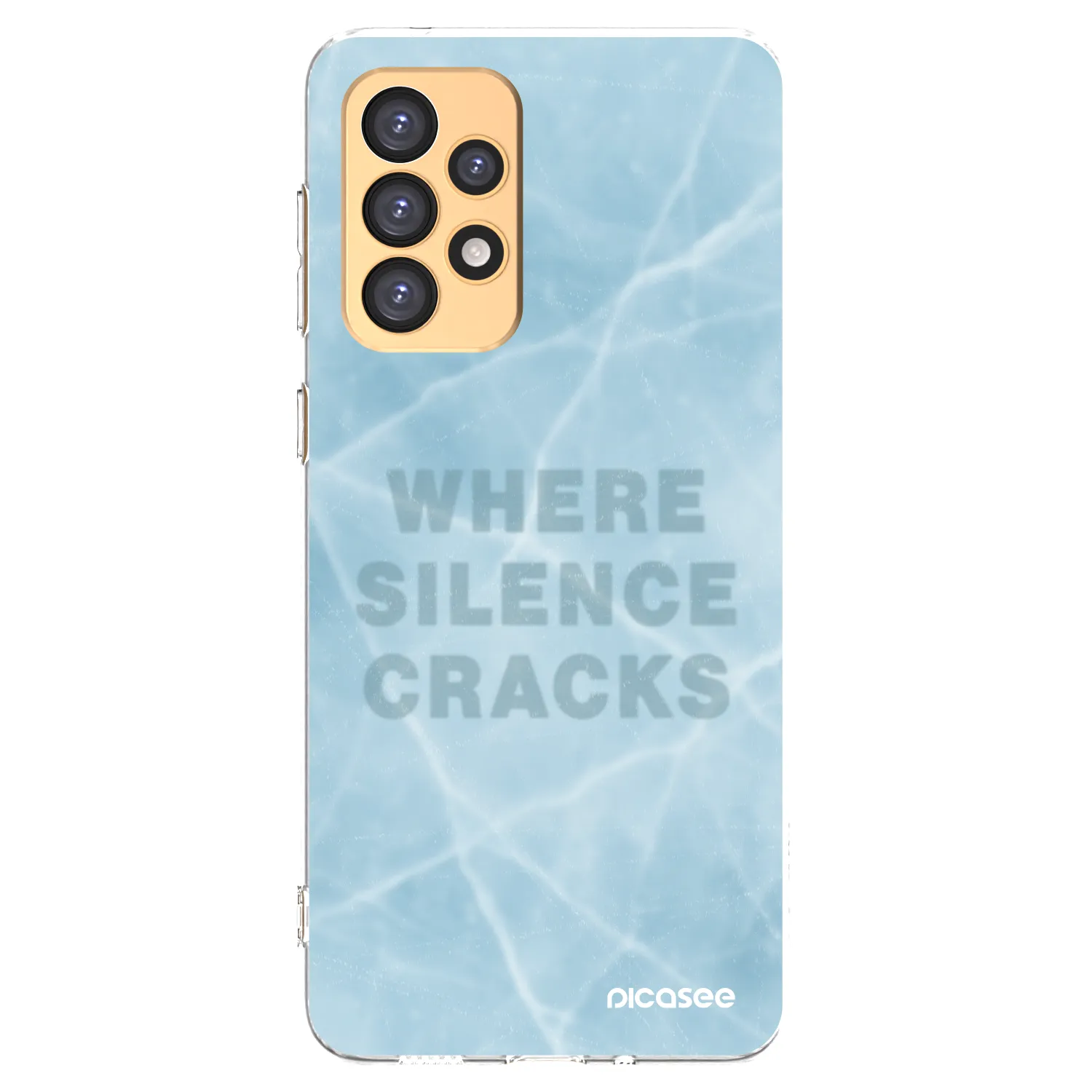 Picasee silikonový průhledný obal pro Samsung Galaxy A33 5G A336 - SILENCE