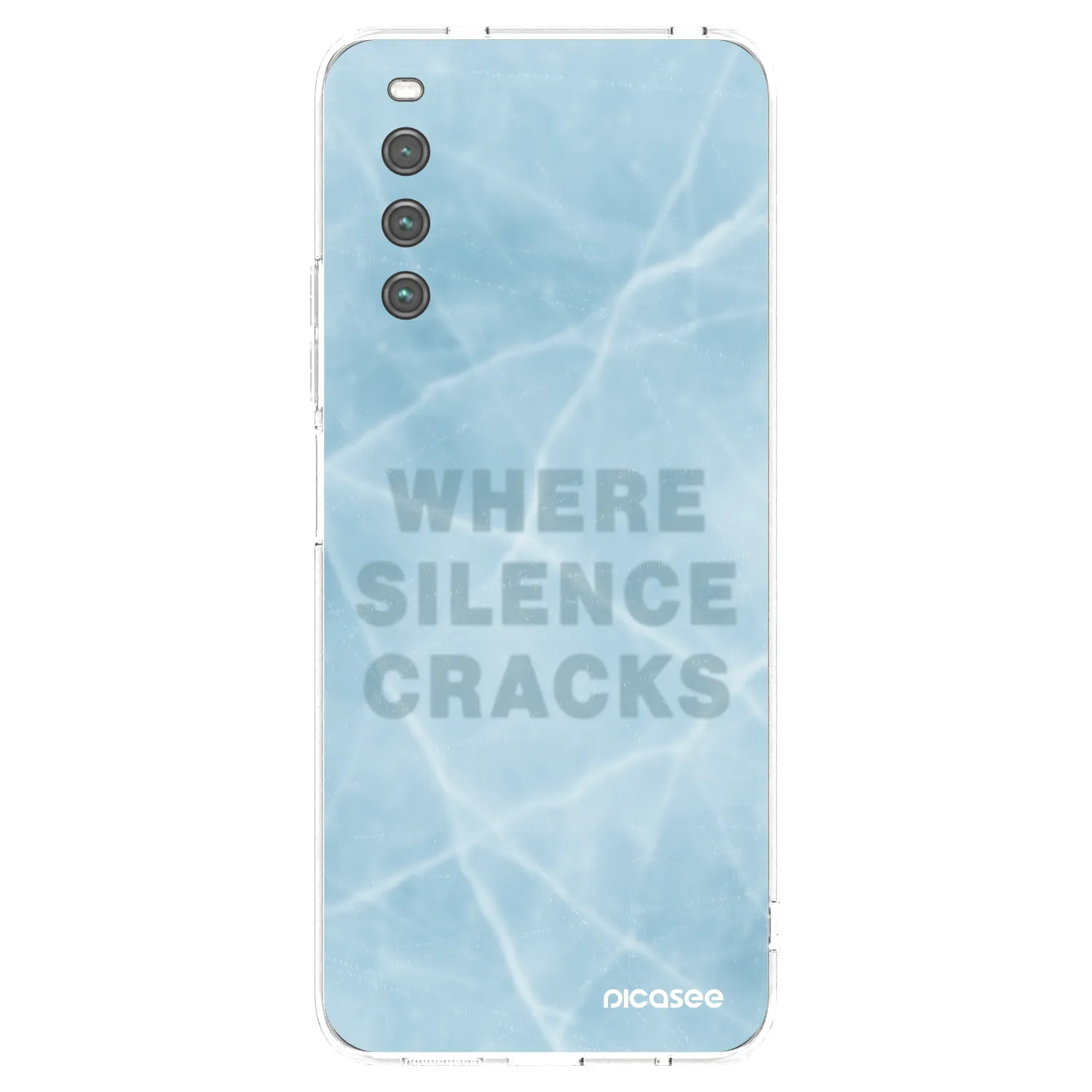 Picasee silikonový průhledný obal pro Sony Xperia 10 IV 5G - SILENCE