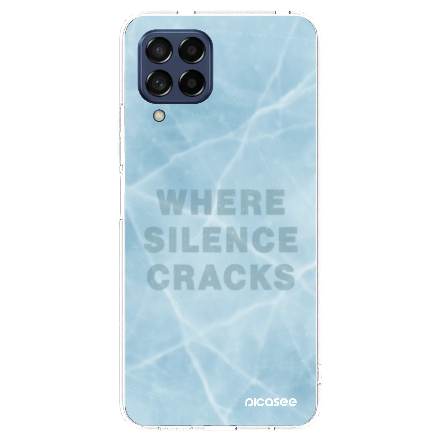 Picasee silikonový průhledný obal pro Samsung Galaxy M53 5G - SILENCE