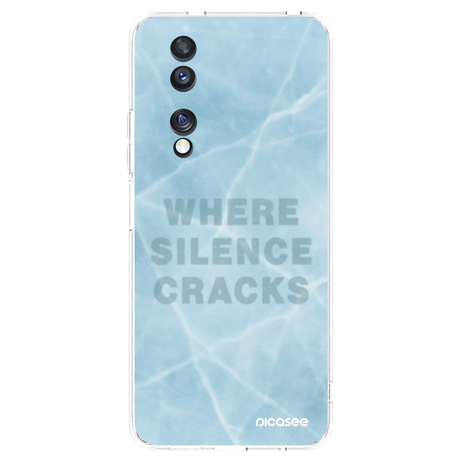 Picasee silikonový průhledný obal pro Honor 70 - SILENCE